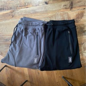 2 Pairs Mens Zivi Performance Joggers - Large